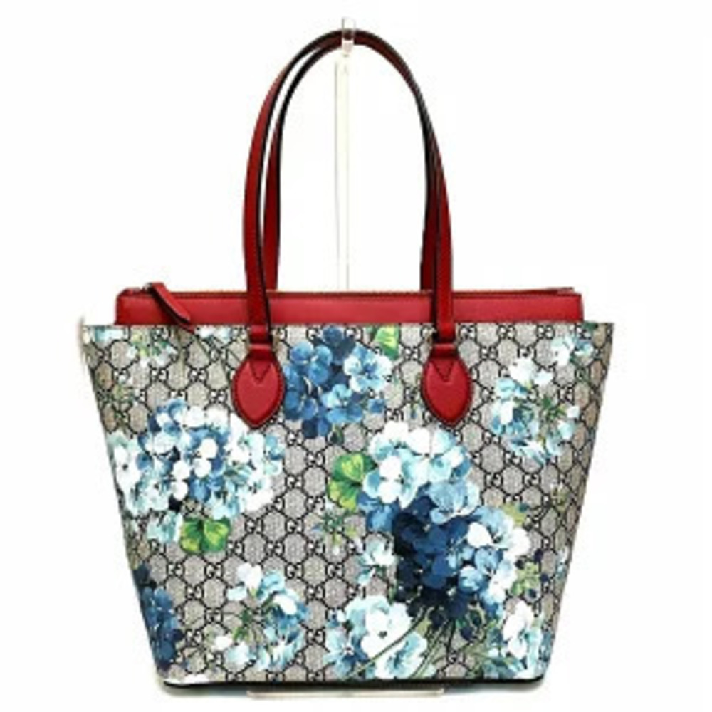 Gucci GG Blooms Tote Bag Leather